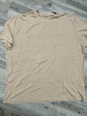 SKIMS Short Sleeve Crew Tee in Neutral Beige